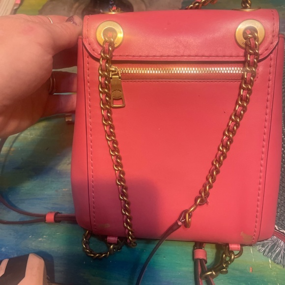 Coach Convertible parker Pink backpack / crossbody main image 8